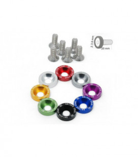 Screws and Washers Fender D1 8mm Purple