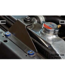Varžtai su tarpine universalūs 6mm JDM blue
