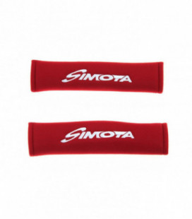 Seat belt shoulder pads SIMOTA RED