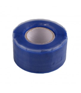 Savaime besilydanti silikonė juosta TurboWorks 25mm x 0.3mm 3.5m Blue