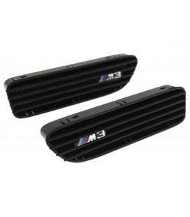 Šoninės grotelės BMW M3 (juodos)