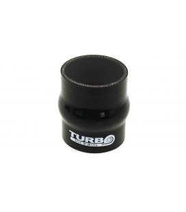 Silikoninis sujungimas antivibracinis TurboWorks juodas 84mm