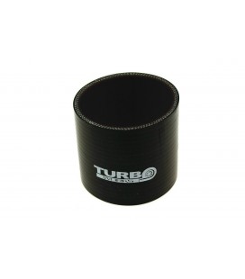 Silicone connector TurboWorks Black 57mm