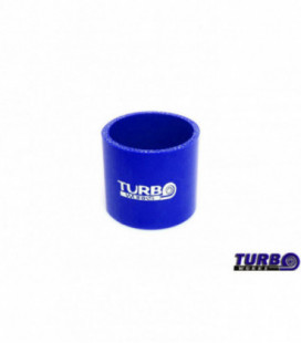 Silicone connector TurboWorks Blue 76mm
