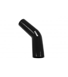 Silicone elbow 45st TurboWorks Black 114mm XL