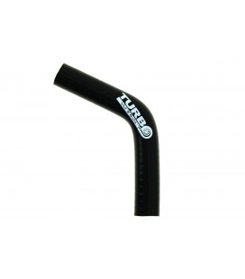 Silicone elbow 67st TurboWorks Black 12mm