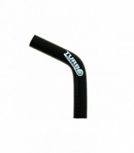 Silicone elbow 67st TurboWorks Black 32mm