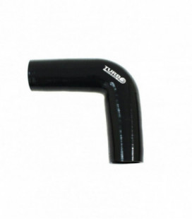 Silicone elbow 90st TurboWorks Black 114mm XL