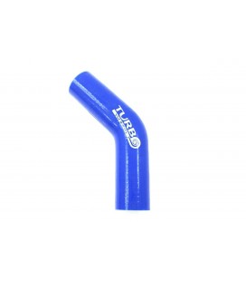 Silicone elbow TurboWorks Blue 45deg 32mm