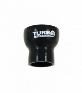 Silikoninis perėjimas TurboWorks juodas 40-45mm