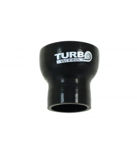 Silikoninis perėjimas TurboWorks juodas 45-67mm