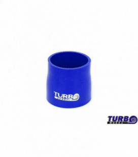 Silikoninis perėjimas TurboWorks mėlynas 76-89mm