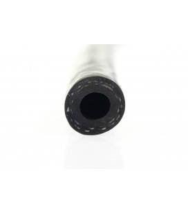 Silicone vacuum braided hose TurboWorks PRO Black 18mm