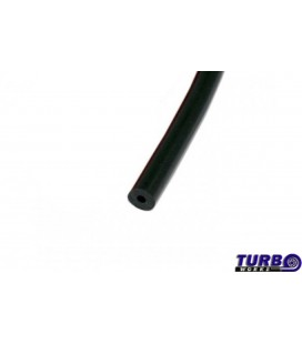 Silicone vacuum hose TurboWorks Black 4mm