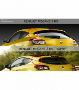 Spoilerio prailginimas Renault Megane III RS Trophy