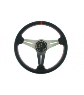 Steering wheel Pro 350mm offset:20mm Carbon Red