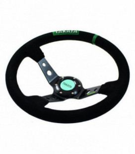 Steering wheel Pro 350mm offset:80mm Takata Suede