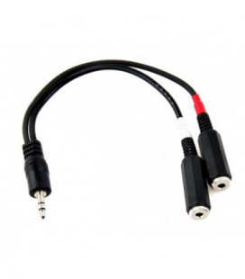 Stereo Audio Input Splitter Cable