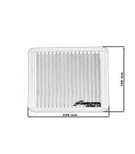 Stock replacement air filter SIMOTA OM003 246X198mm
