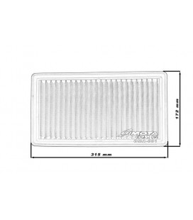 Stock replacement air filter SIMOTA OMA001 315X172mm