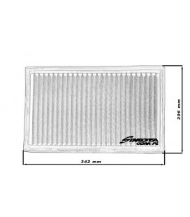 Stock replacement air filter SIMOTA OO005 342x206mm